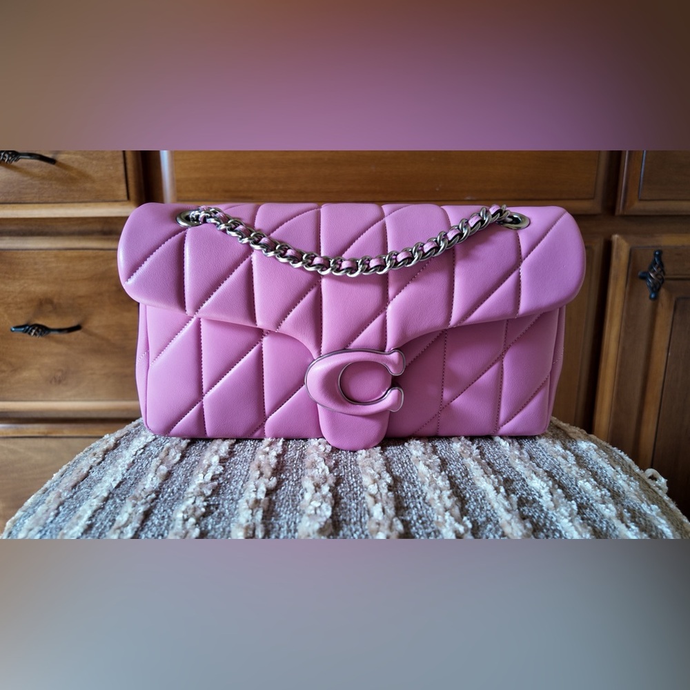 Coach Tabby w/Quilting 26 Vivid Pink